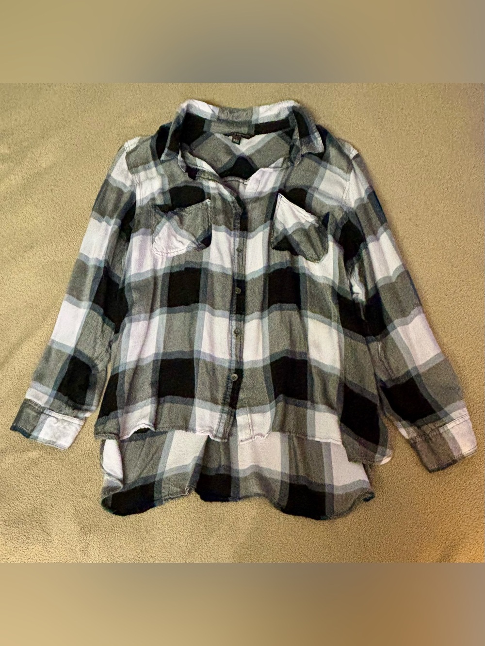 Rock & Republic Plaid Button-Down Shirt